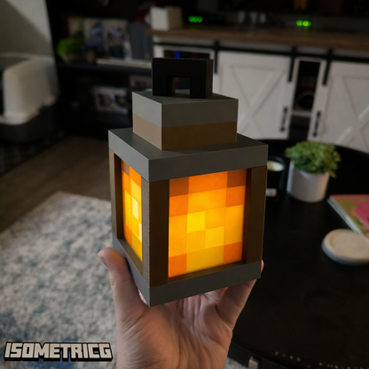Lampara de Minecraft©
