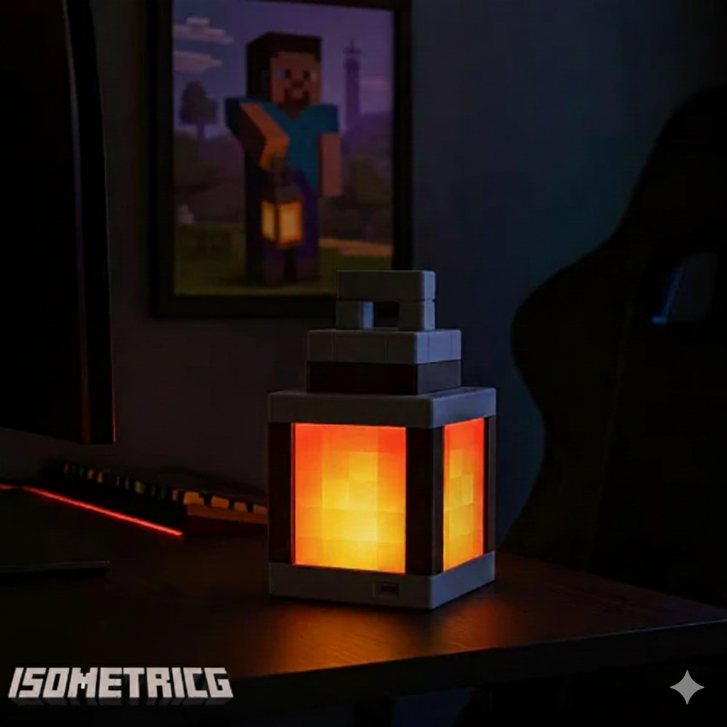 Lampara de Minecraft©